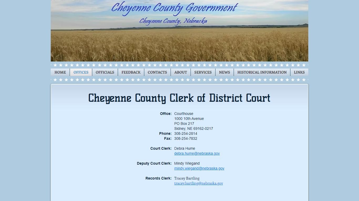 District Court | cheyennecountyne